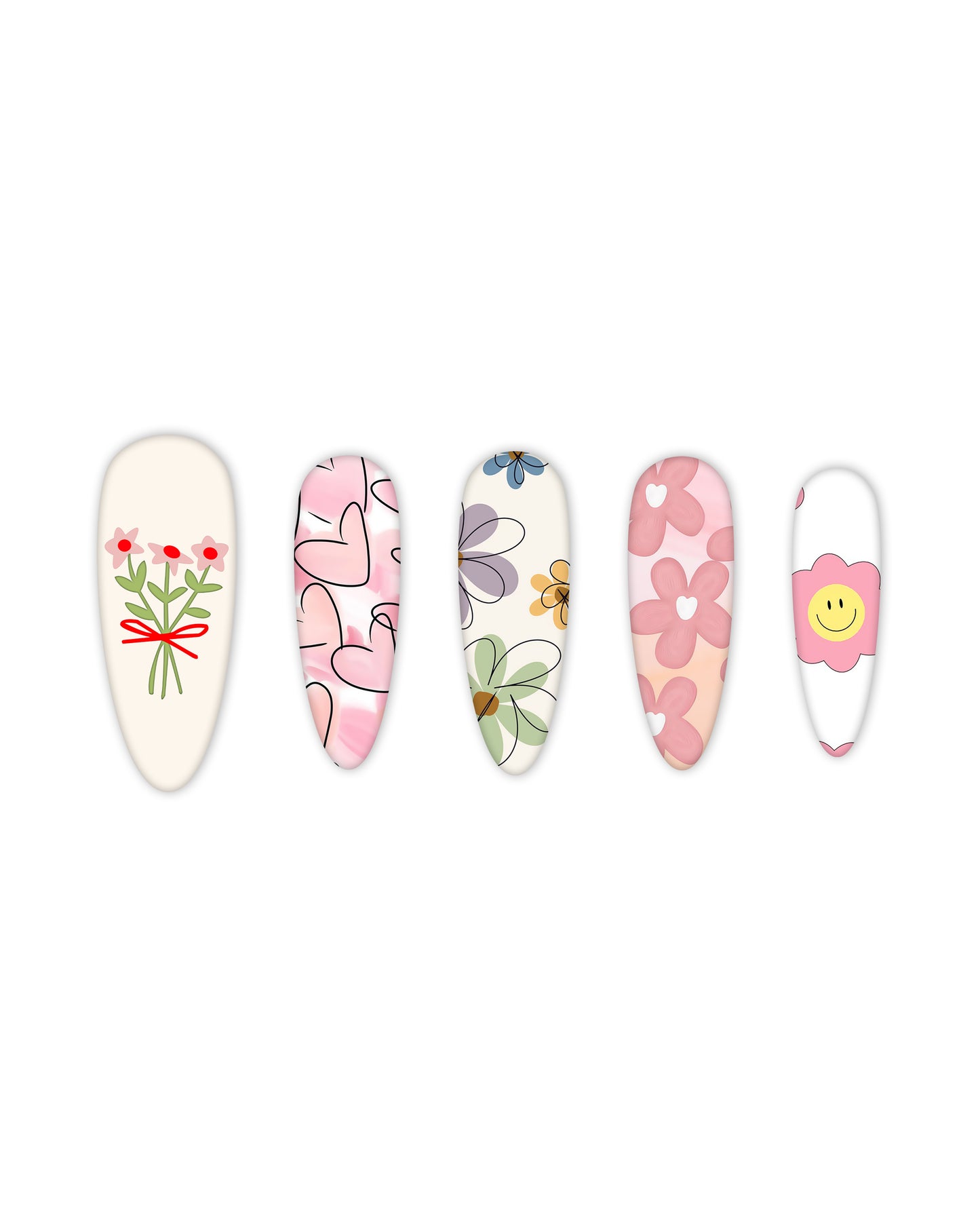 LOVE FLORAL CLAW