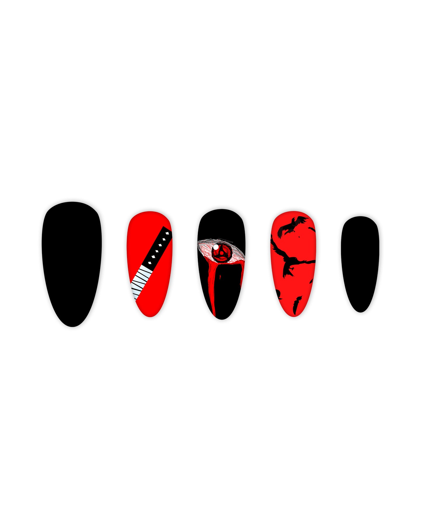 BLOODY EYE ITACHI NARUTO CLAW