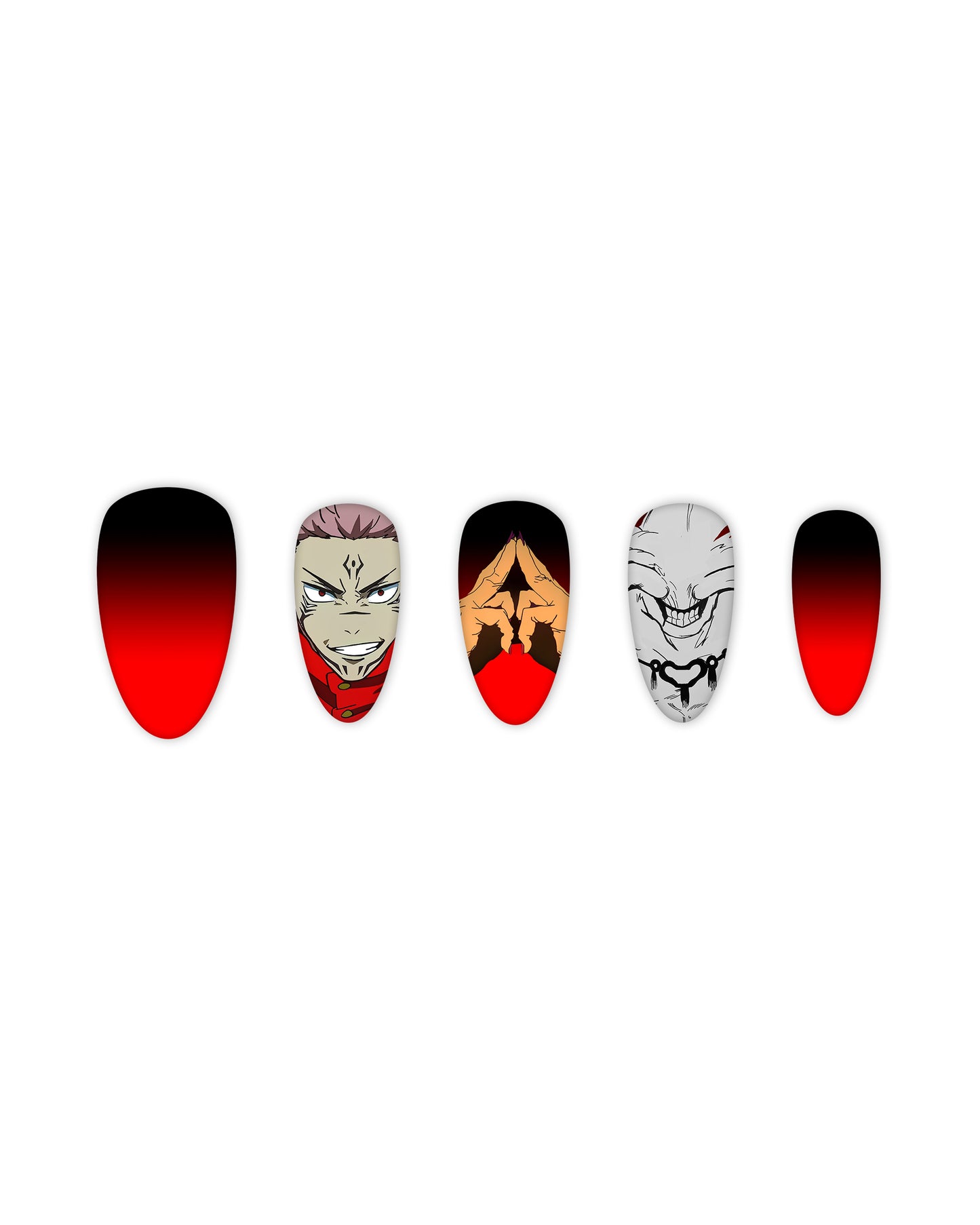SUKUNA X MAHORAGA JUJUTSU KAISEN CLAW