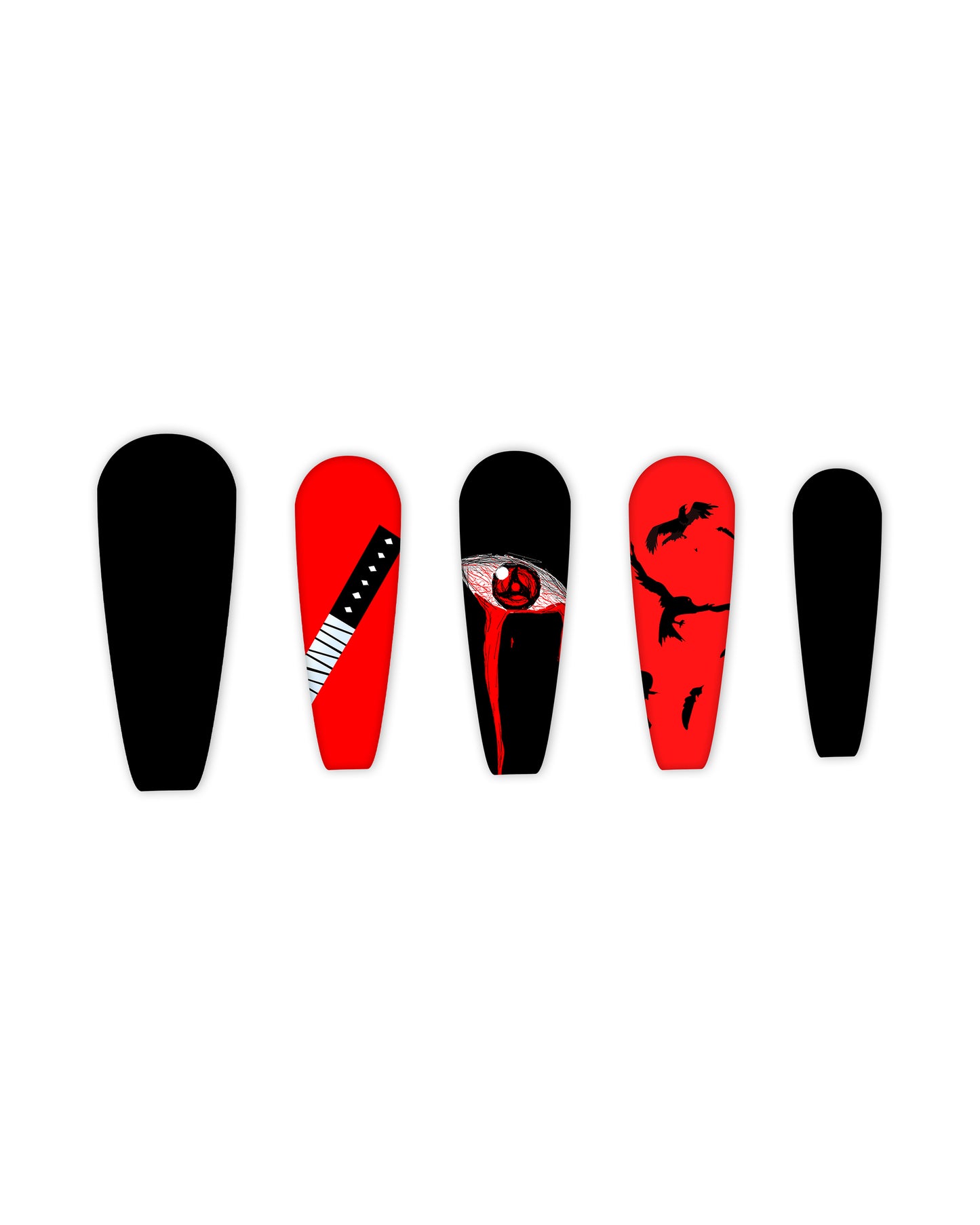 BLOODY EYE ITACHI NARUTO CLAW