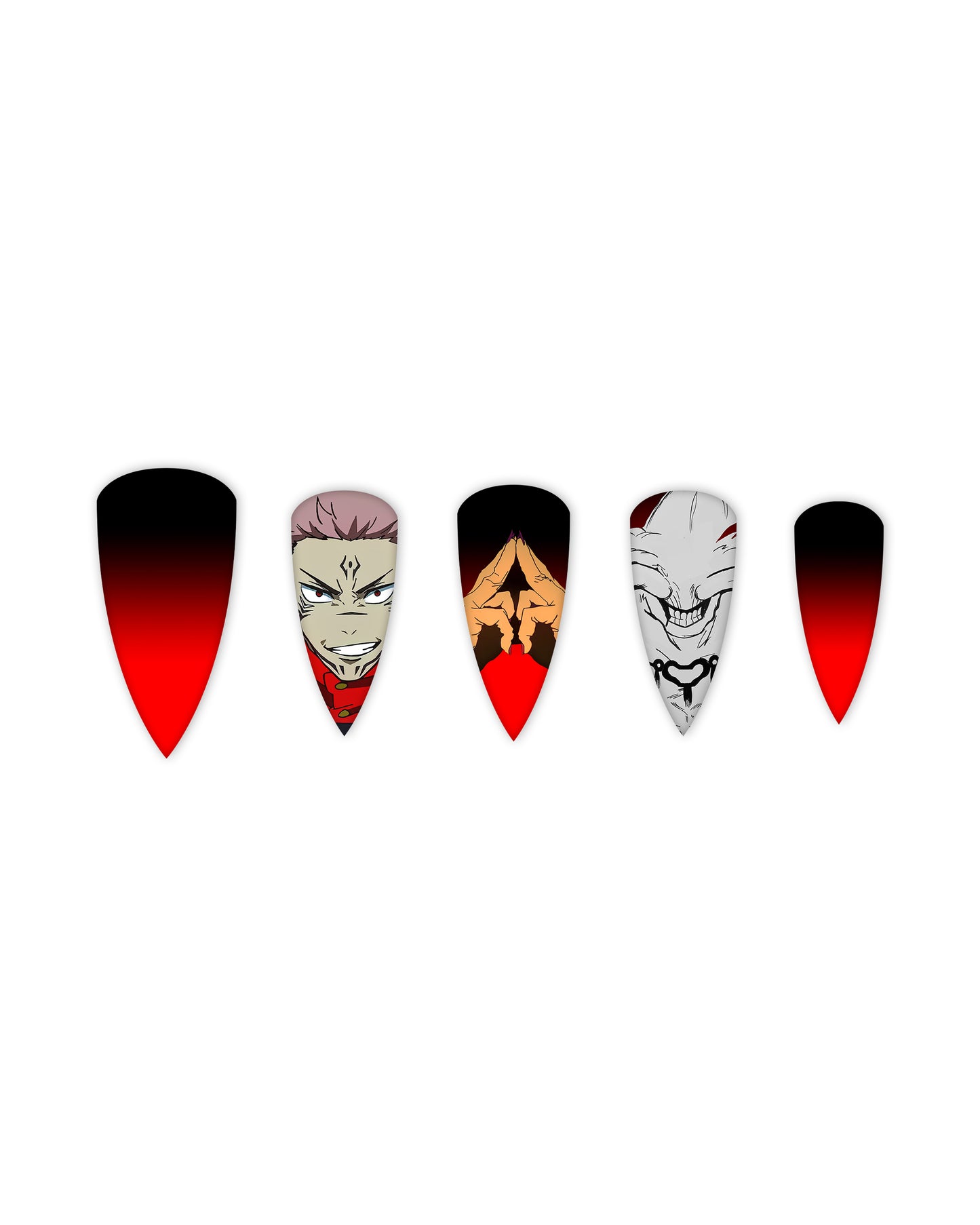 SUKUNA X MAHORAGA JUJUTSU KAISEN CLAW