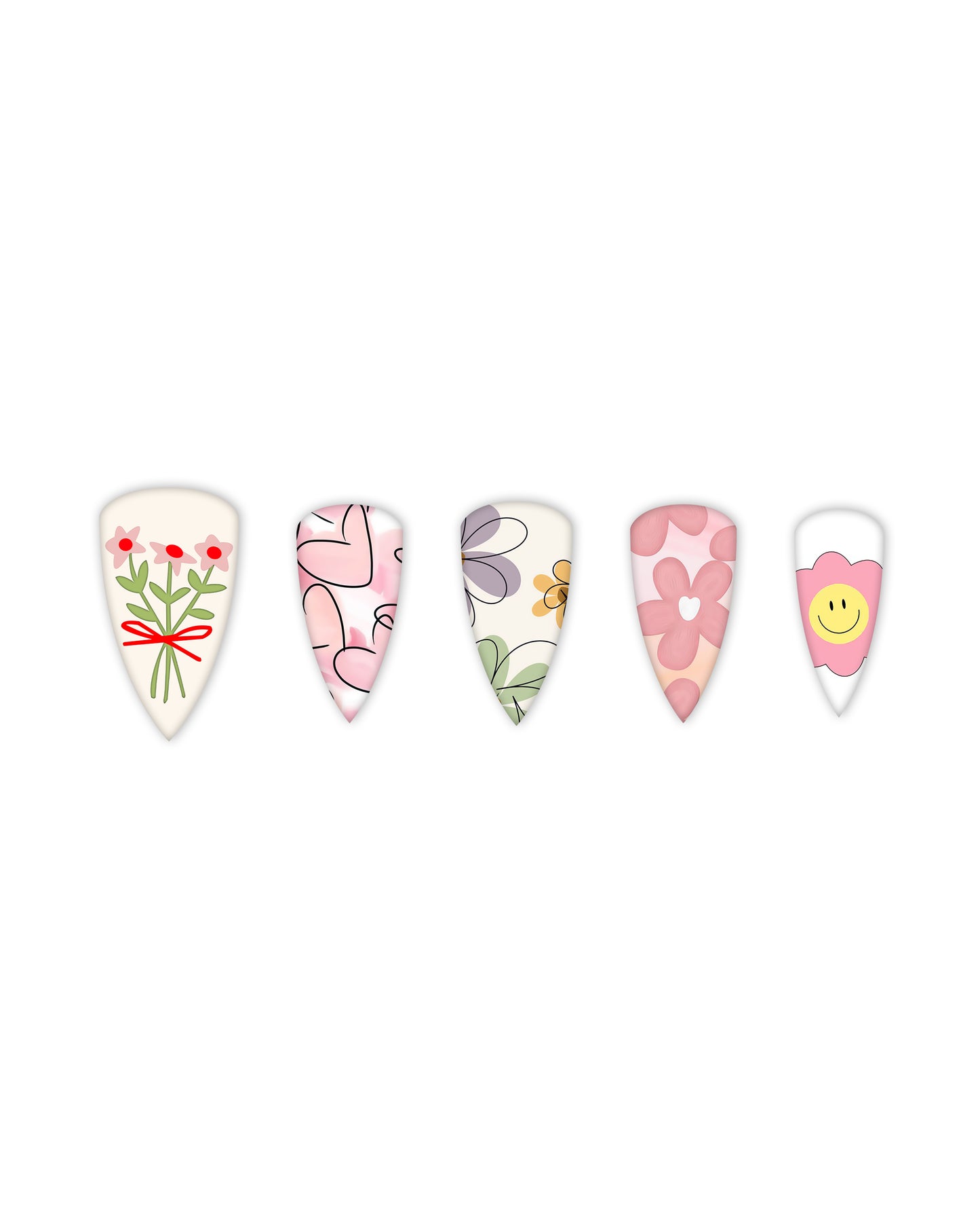 LOVE FLORAL CLAW