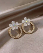 Blooming Halo Earrings