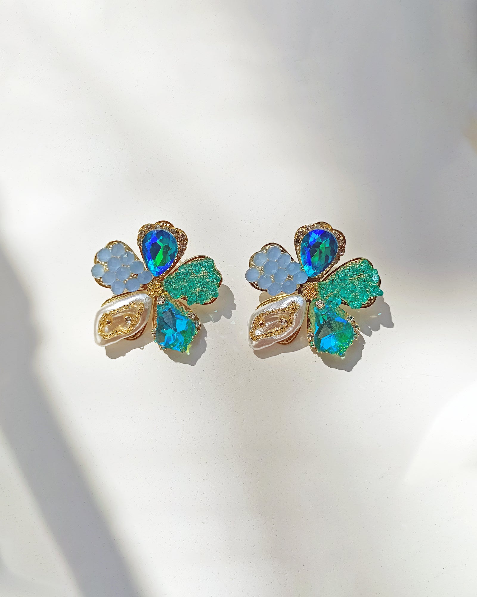 Bloom of Atlantis Dreamy Mermaid Earrings