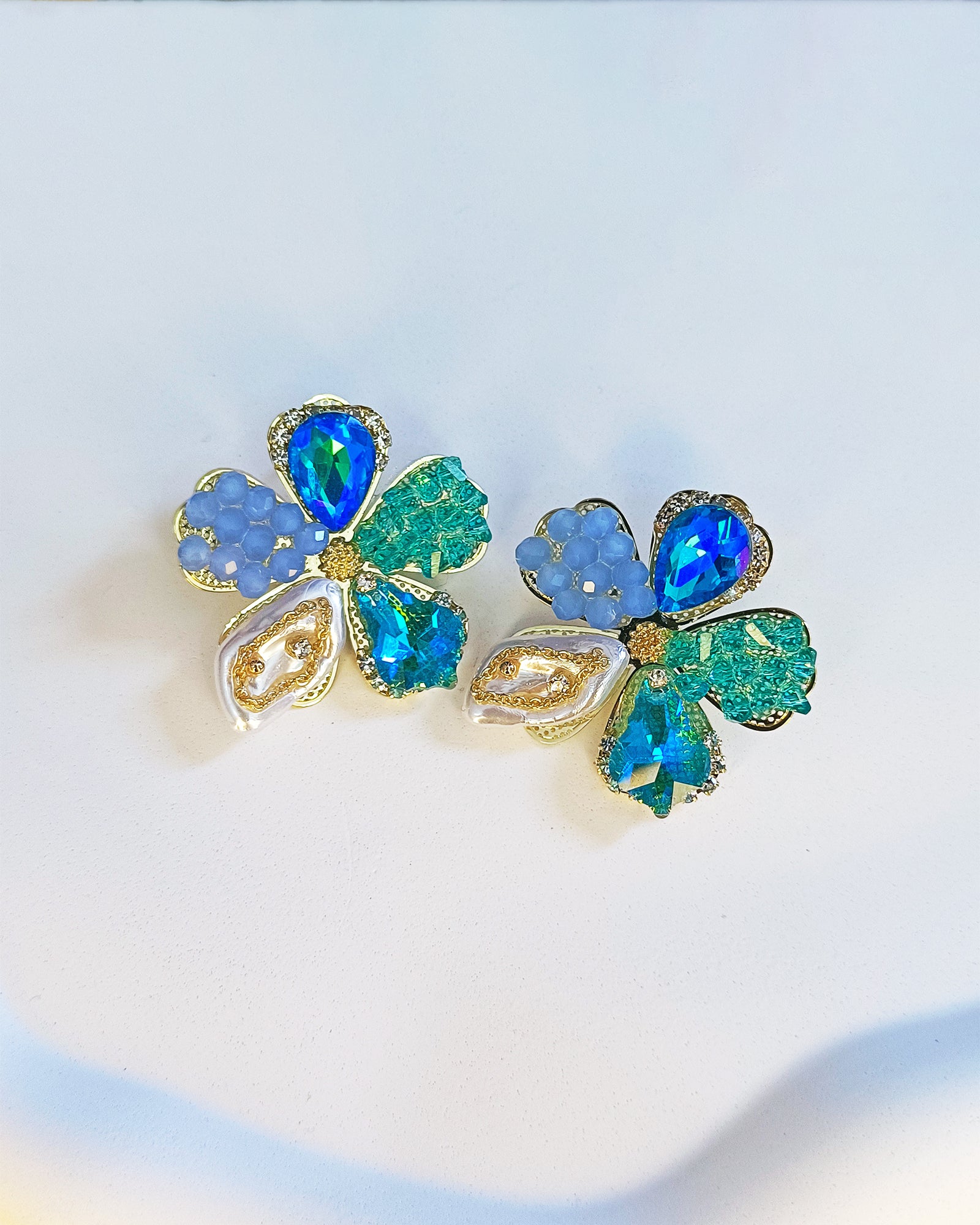 Bloom of Atlantis Dreamy Mermaid Earrings