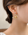 Butterfly Glow Drop Earrings