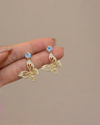 Butterfly Glow Drop Earrings