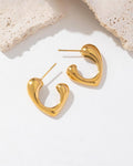 Cupid Curve Hoop Earrings