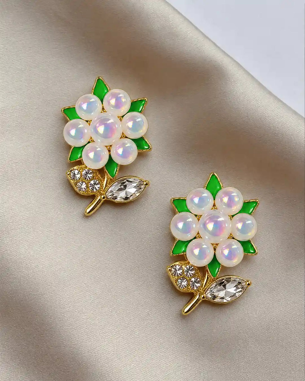 Morning Dewdrop Florals Earrings