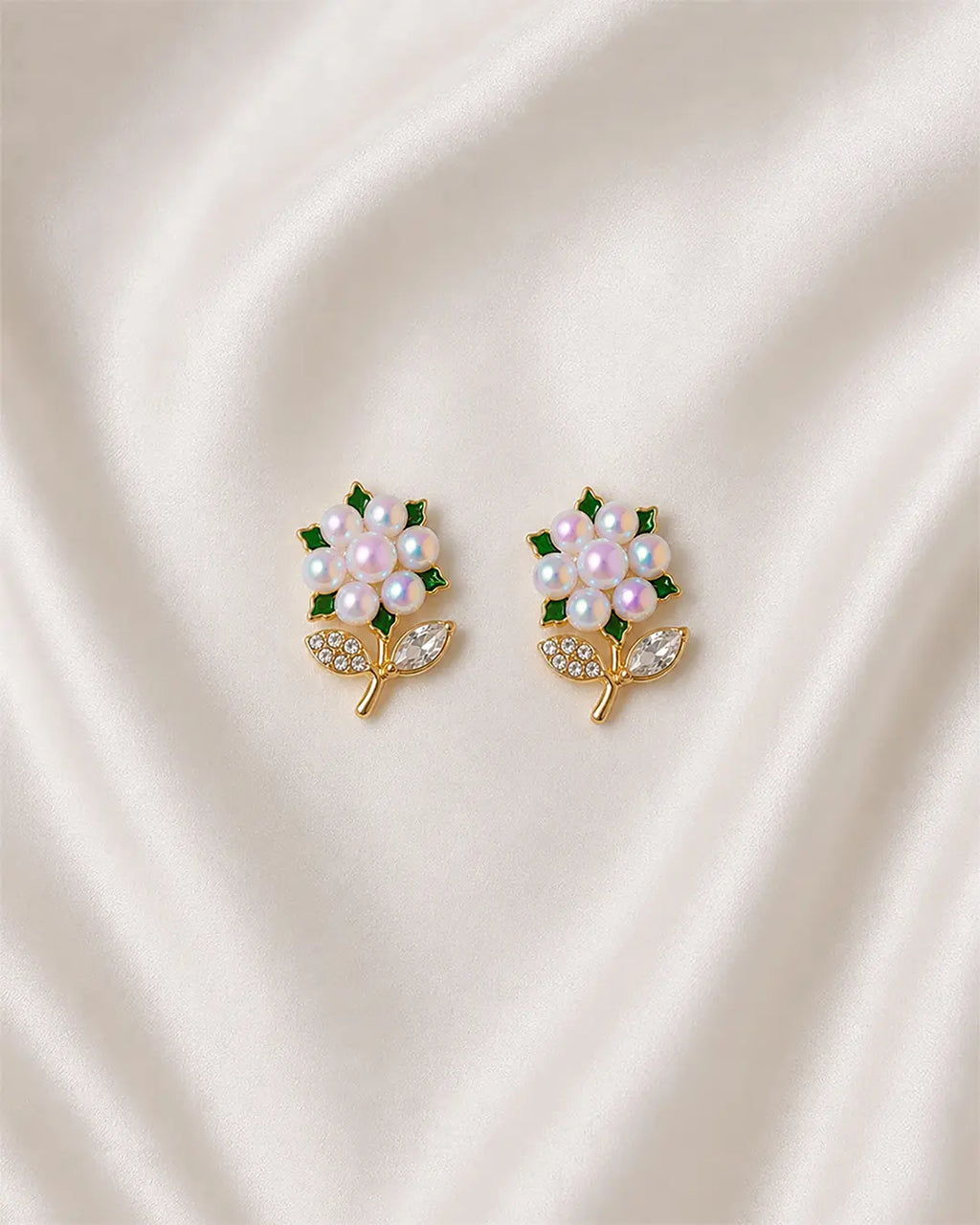 Morning Dewdrop Florals Earrings