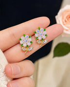 Morning Dewdrop Florals Earrings