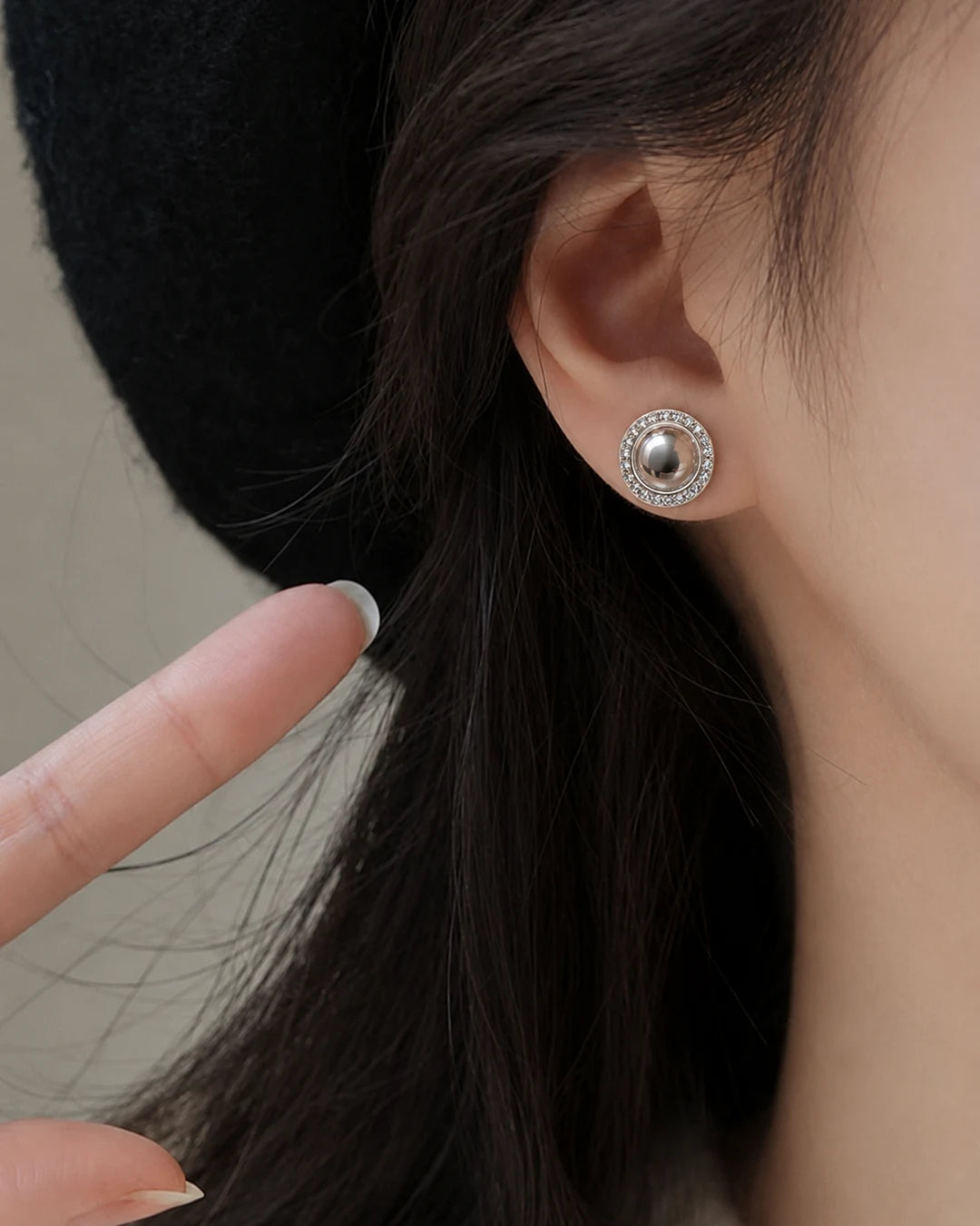 Radiant Dome Earrings