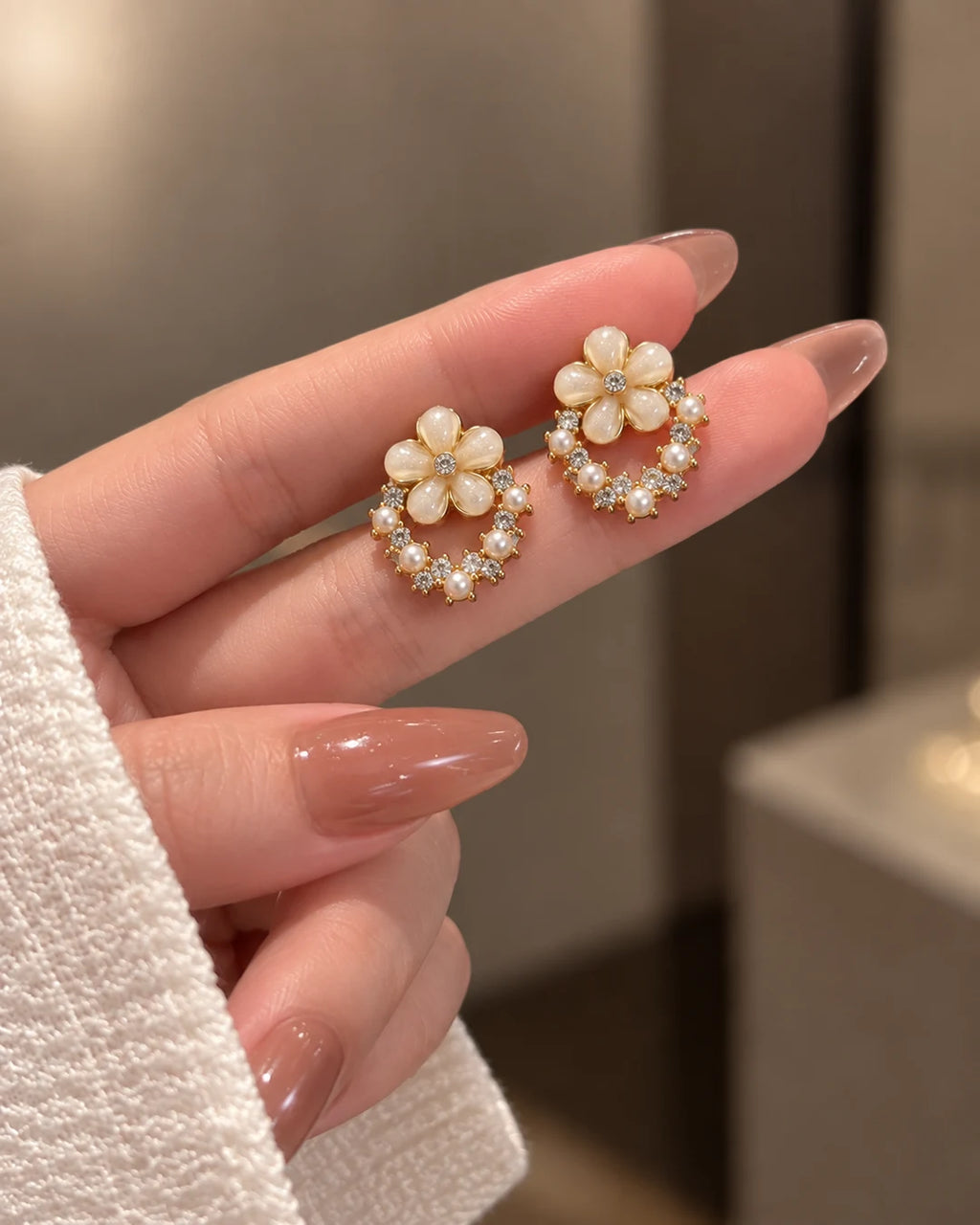 The Daisy Wreath Earrings