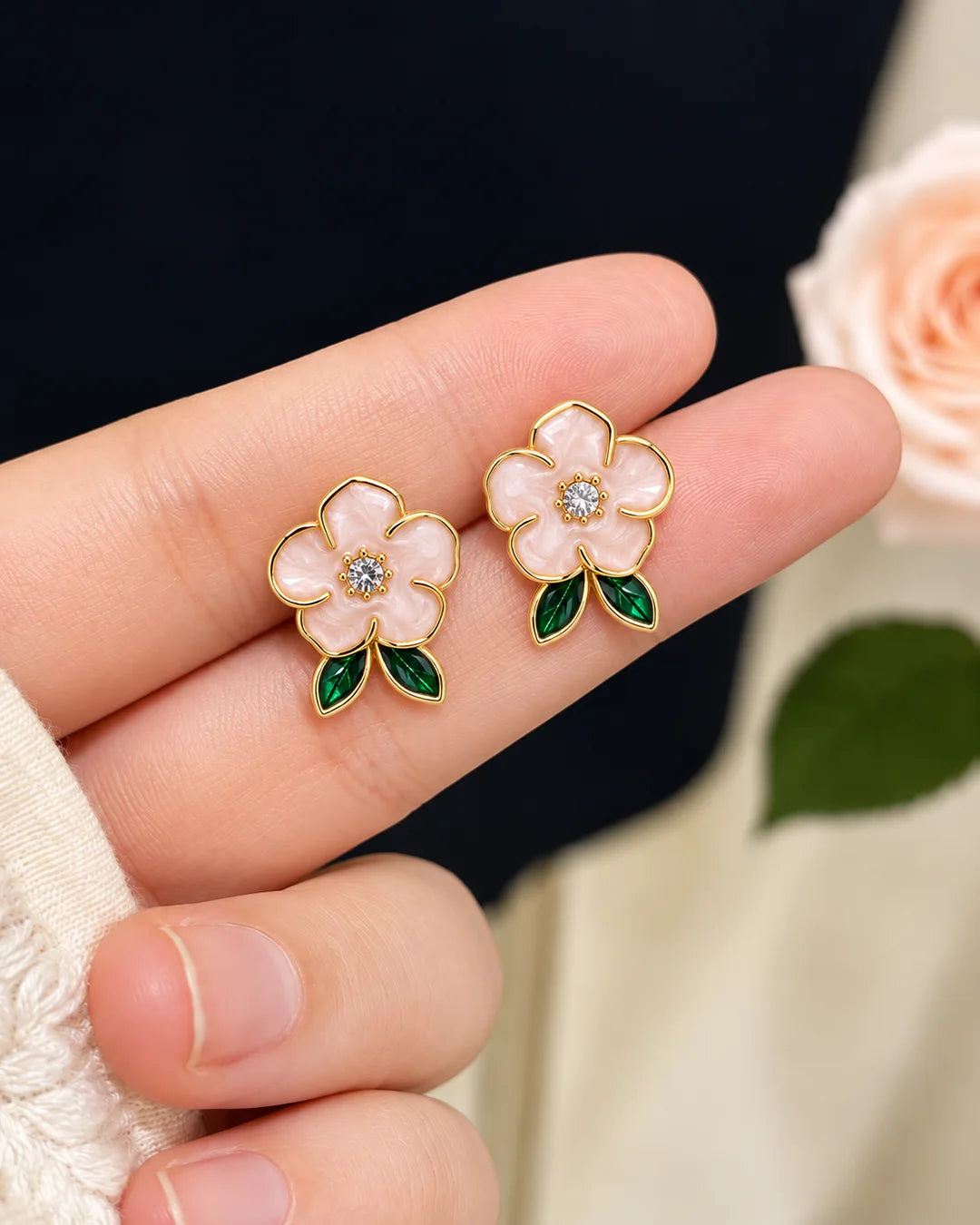 Blush Bloom Earrings