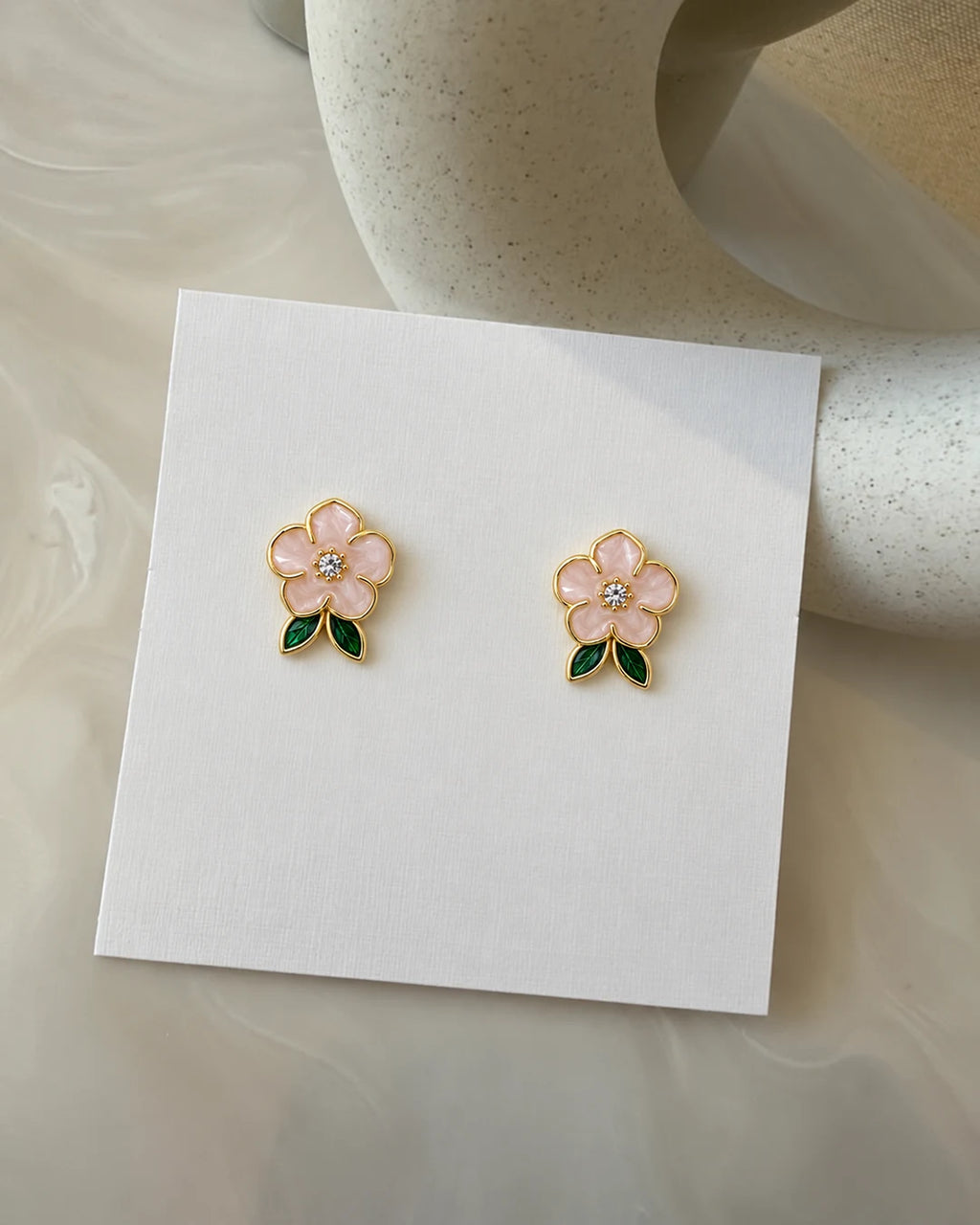 Blush Bloom Earrings