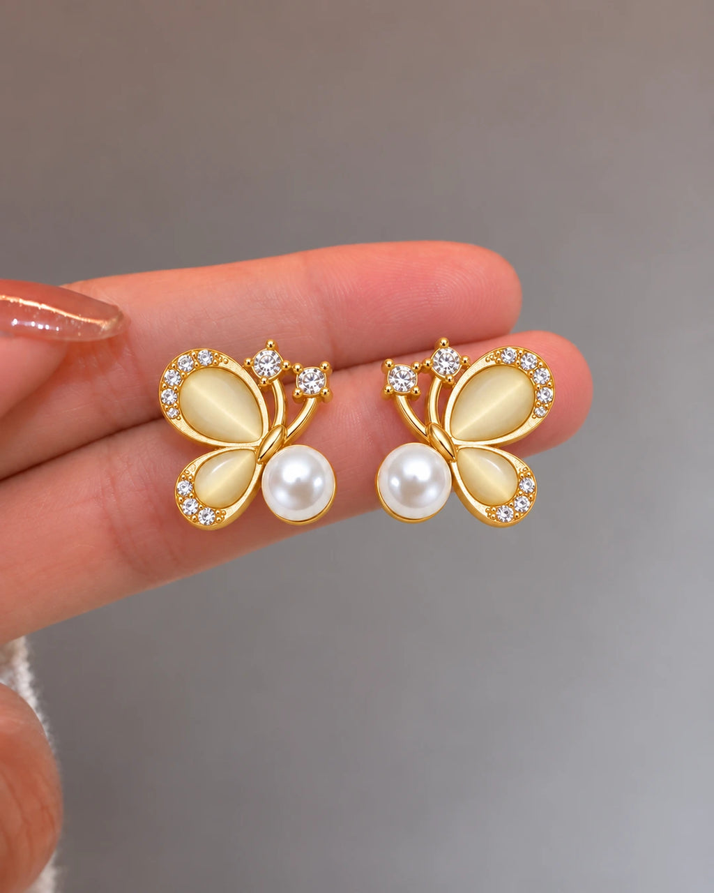 Prominent Butterfly Earrings