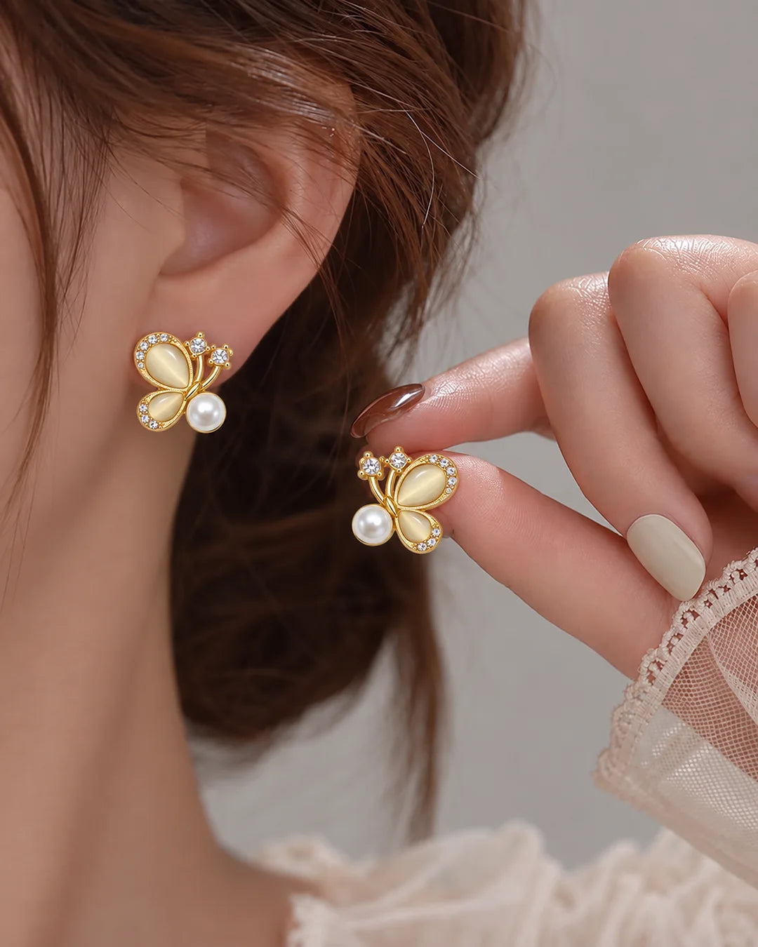 Prominent Butterfly Earrings