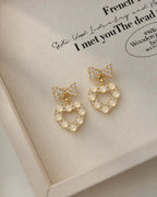 Open Heart Earrings