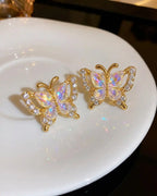 Prismatic Fairy Butterfly Earrings
