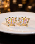 Prismatic Fairy Butterfly Earrings