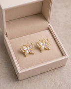Prismatic Fairy Butterfly Earrings