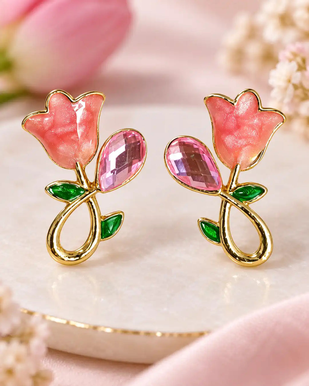 Mohabbat Tulip Earrings
