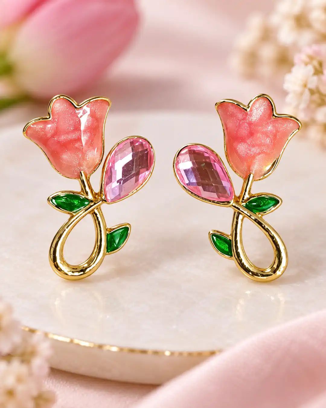Mohabbat Tulip Earrings