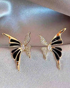Butter Black Earrings