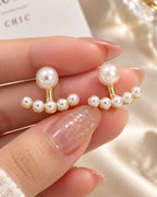 Six Pearl Earrings