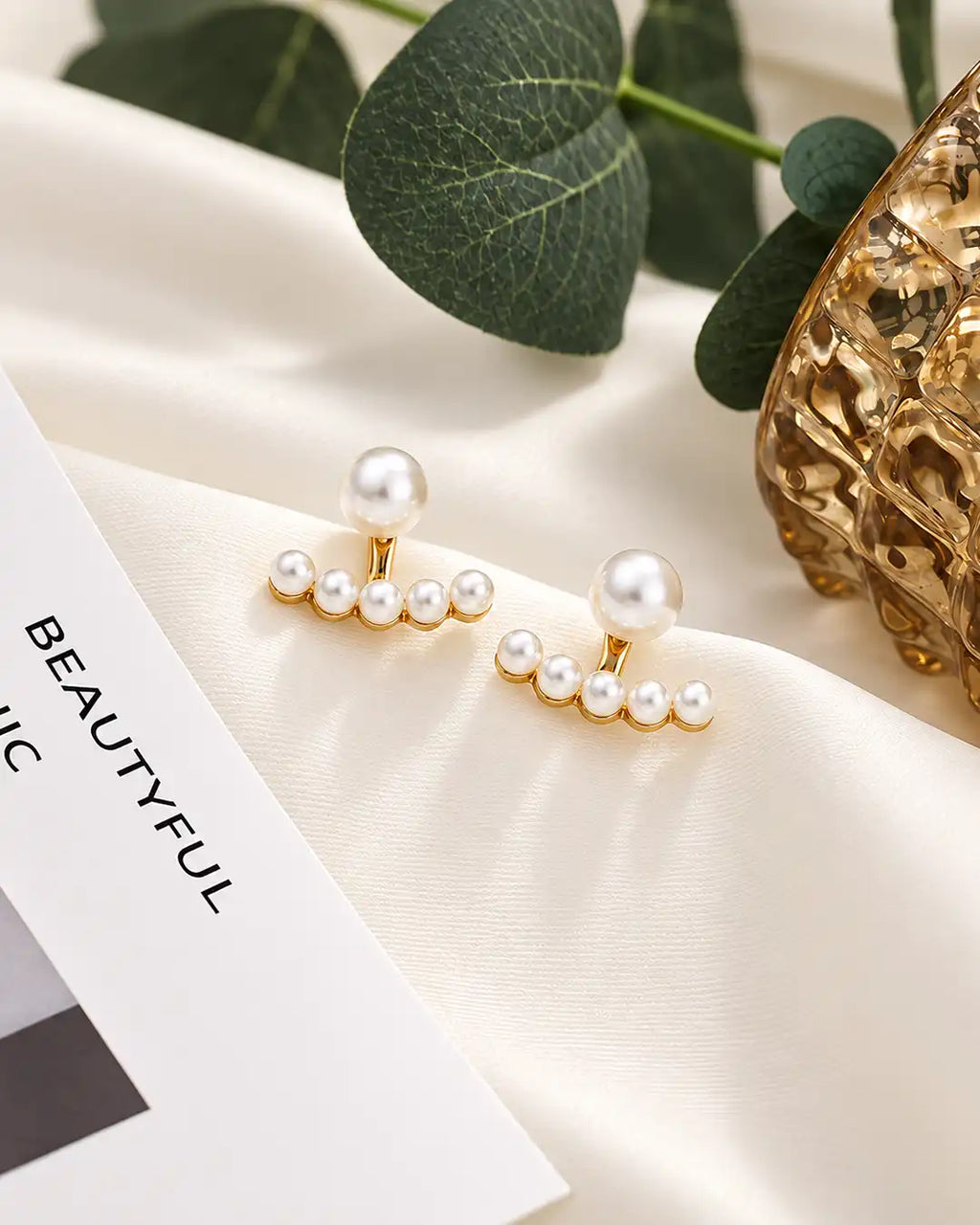 Six Pearl Earrings