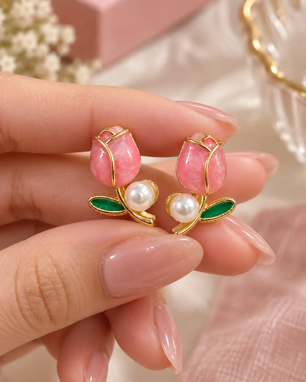 Mini Tulip Earrings