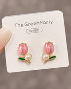 Mini Tulip Earrings