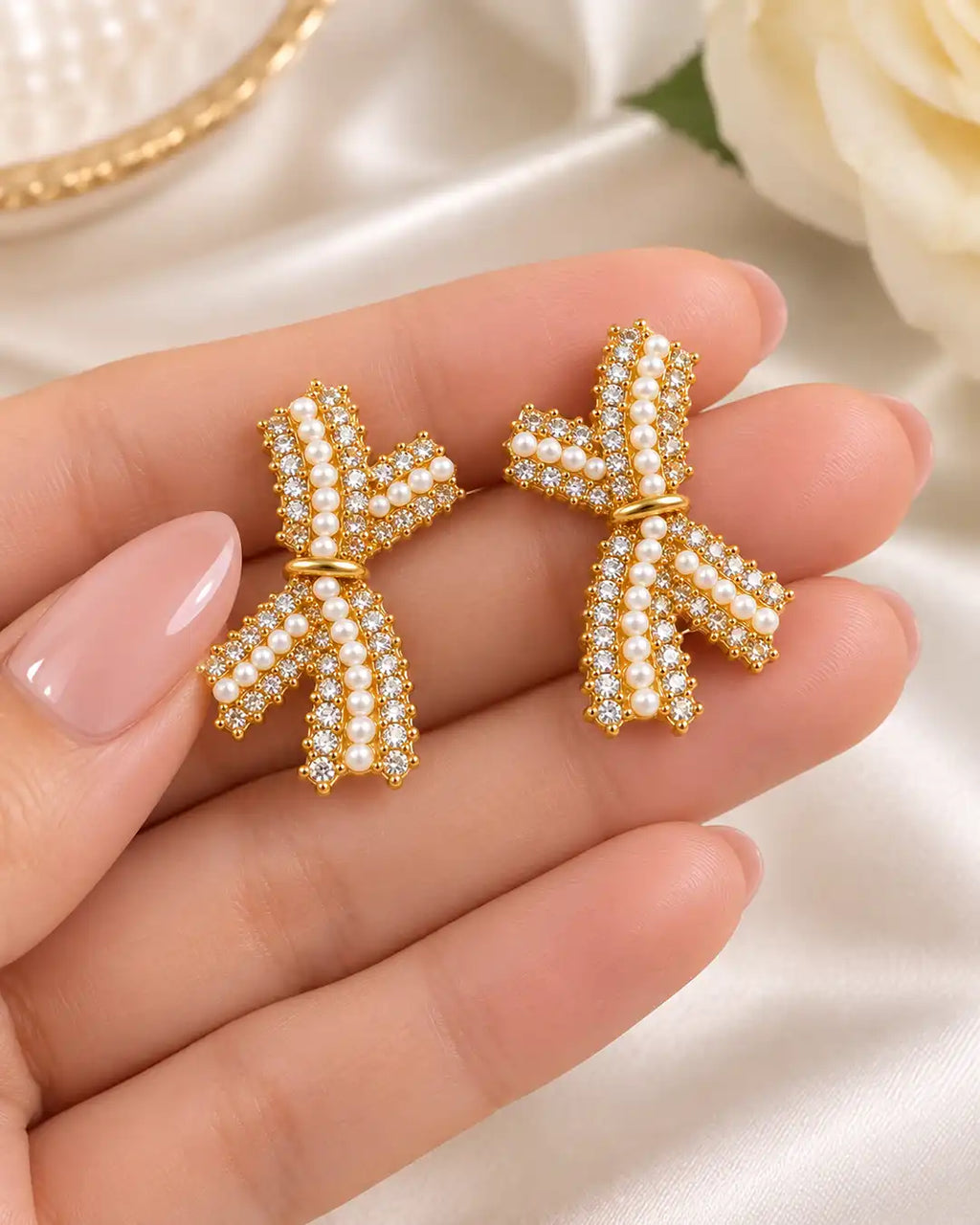 Heirloom Ribbon Earrings