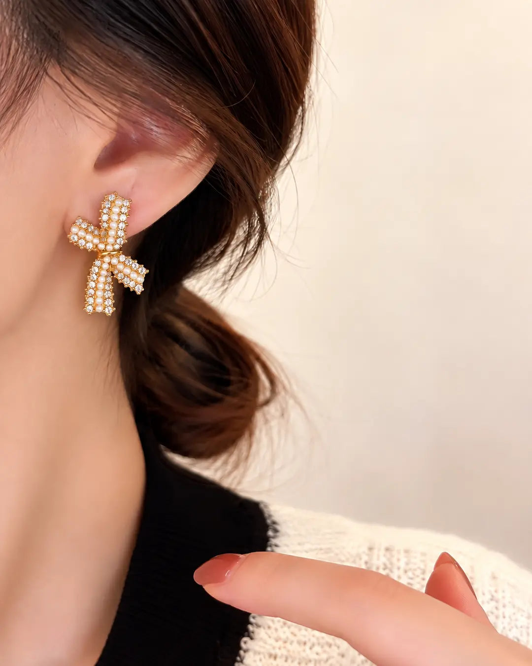 Heirloom Ribbon Earrings