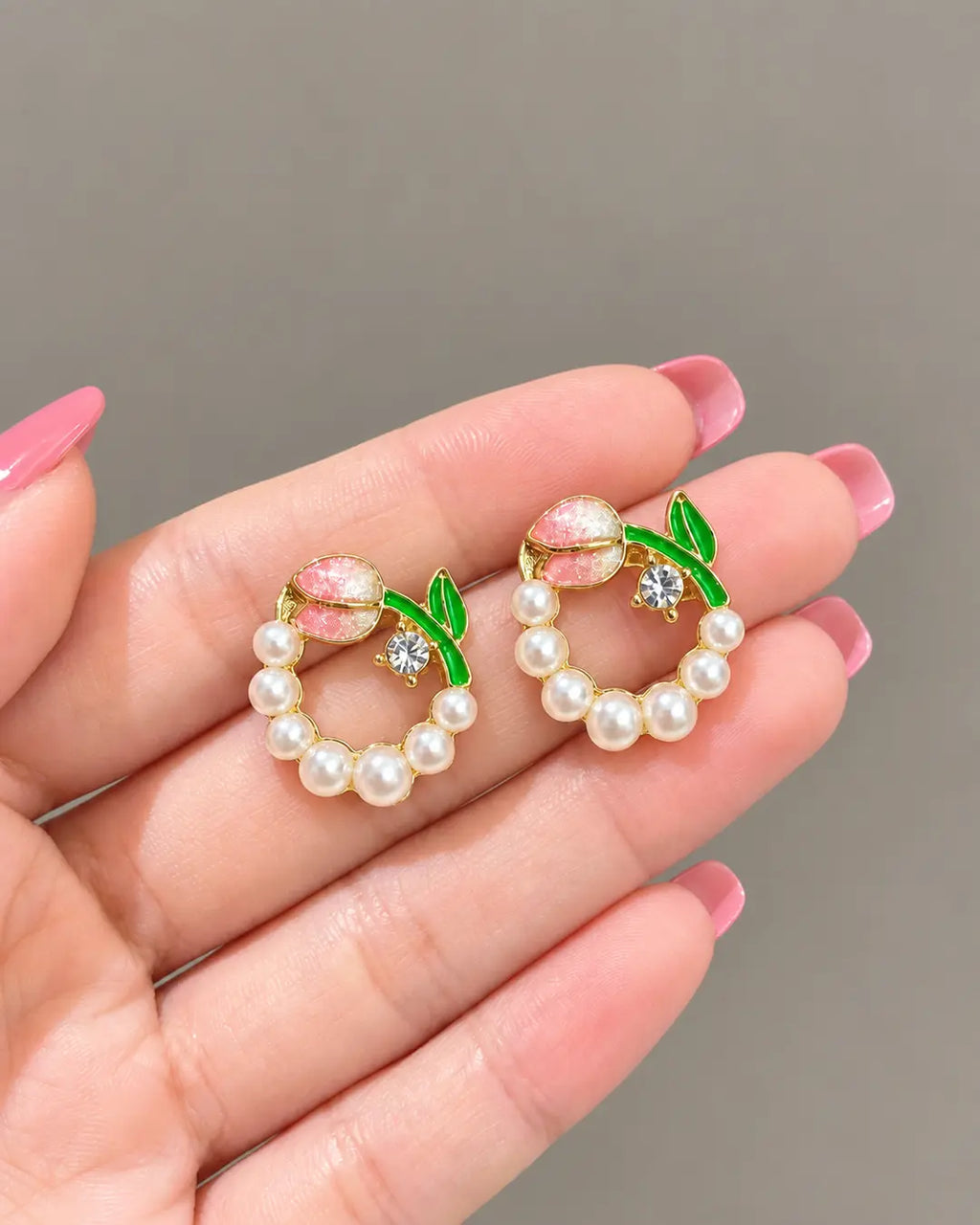 Tiara Tulip Earrings