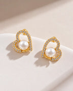 Heart of Pearl Earrings