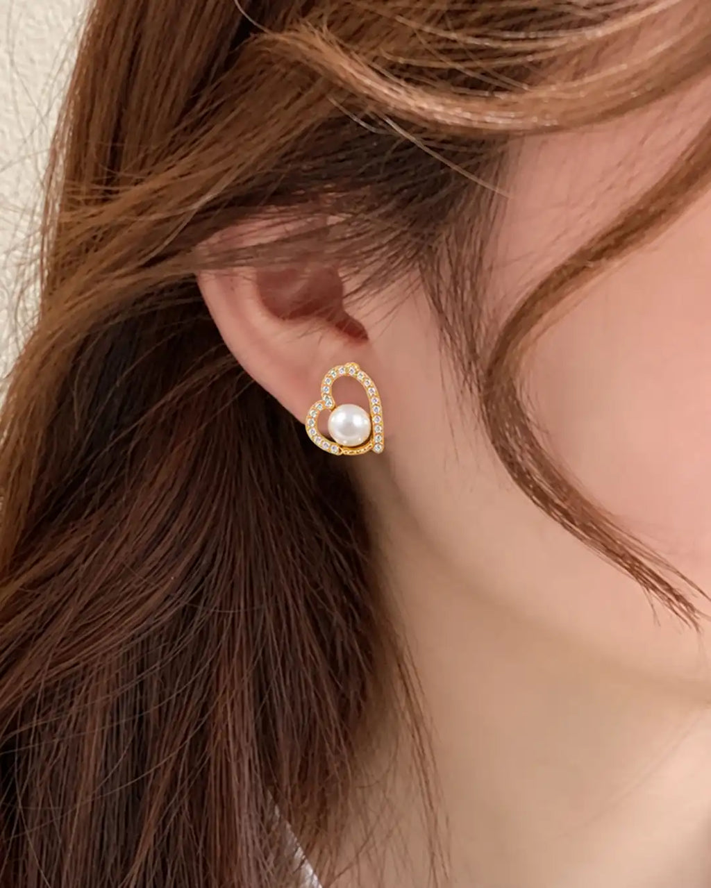 Heart of Pearl Earrings