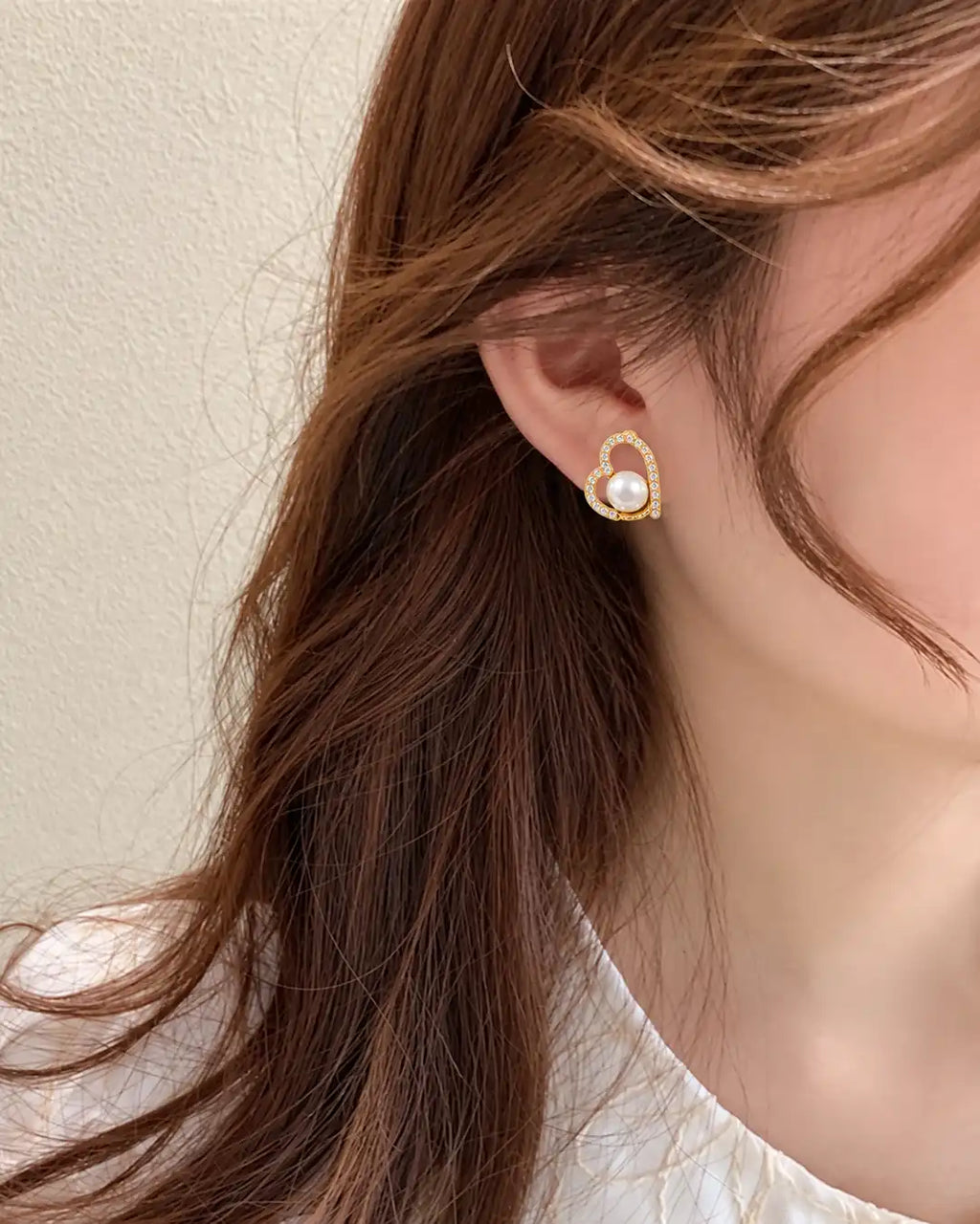 Heart of Pearl Earrings
