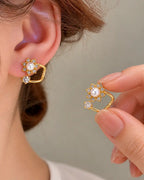 Sunburst Floral Earrings