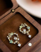 Floral Harmony Stud Earrings