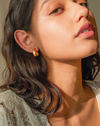 Golden Teardrop Earrings