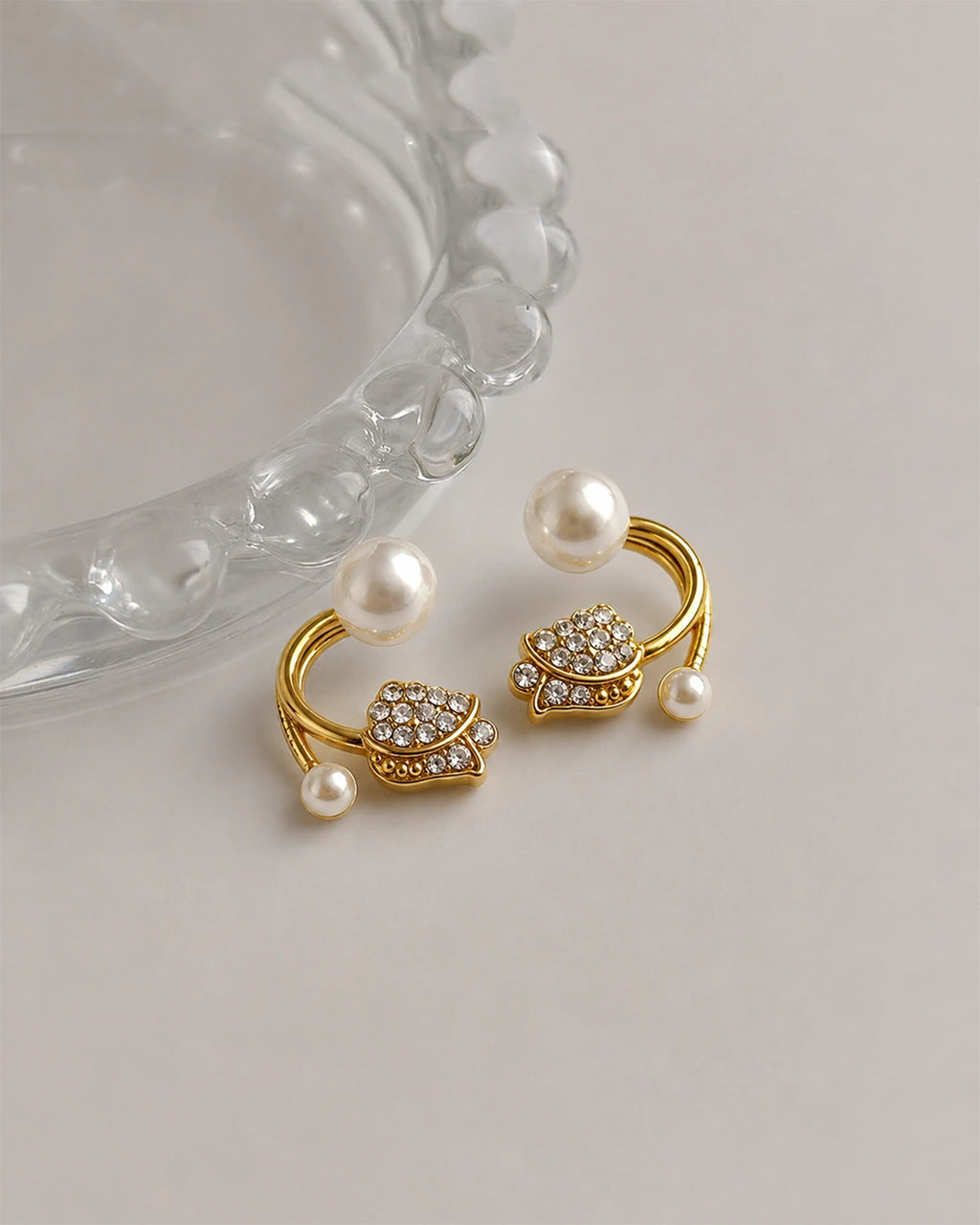 Golden Tulip Grace Earrings