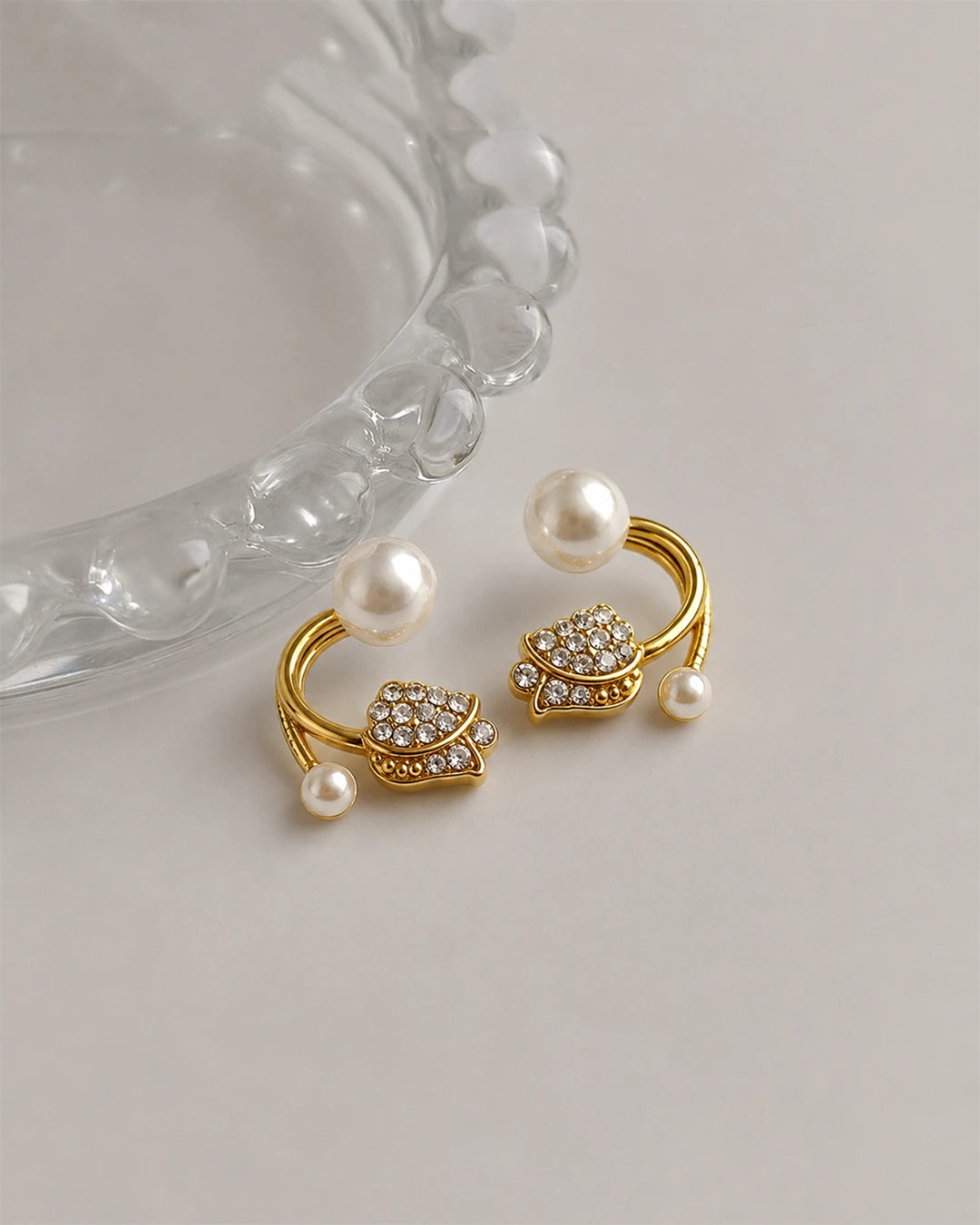 Golden Tulip Grace Earrings
