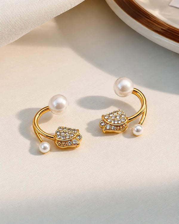 Golden Tulip Grace Earrings