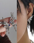Gothic Wings Drop Earrings
