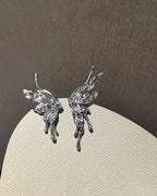 Gothic Wings Drop Earrings