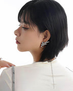Gothic Wings Drop Earrings