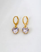 Juliet Heart Huggies Earrings