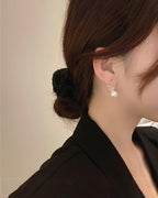 Luna Bunny Silver Stud Earrings