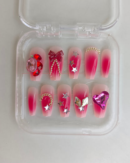 PINK GLAM STARBRUST CLAWS